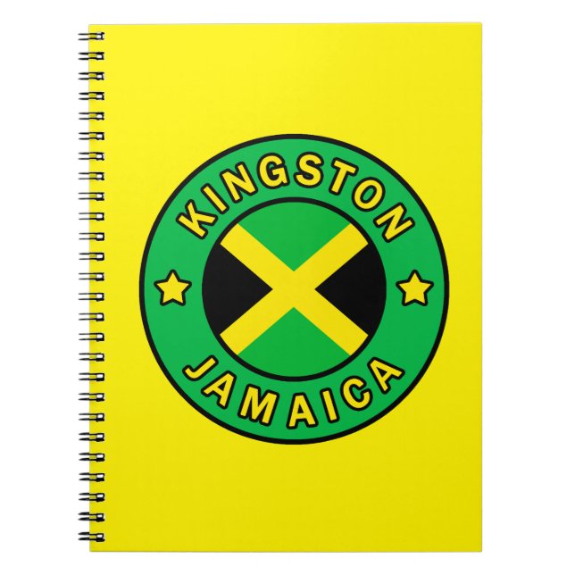 Cuaderno Kingston Jamaica (Frente)