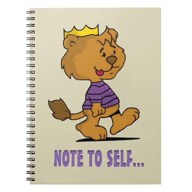 Cuaderno Kingston | The Cubby Lion (Frente)