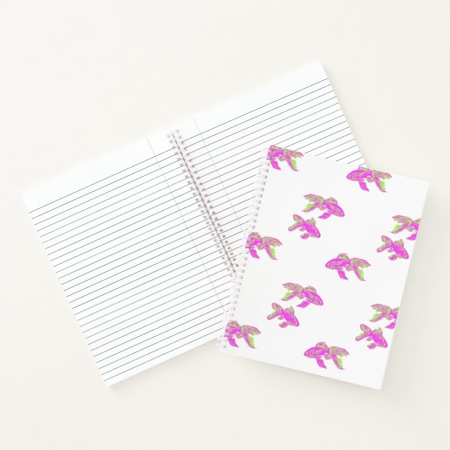 Cuaderno Kingyo Goldfish Rosa (Interior)