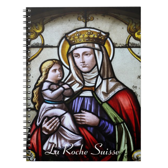 Cuaderno Kirchenfenster La Roche Suisse Nootbook (Frente)