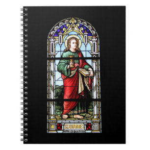 Cuaderno Kirchenfenster Plaffeien Schweiz / Suisse Nootbook