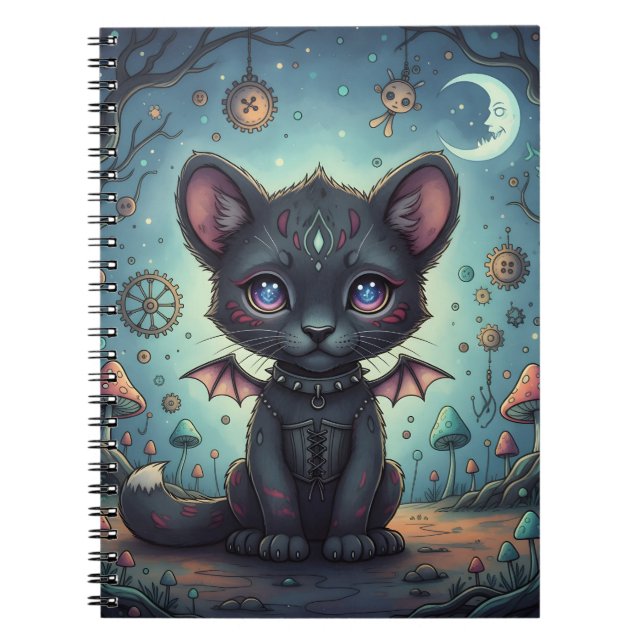 Cuaderno Kit de Bebé de Fantasía Gótica (Frente)