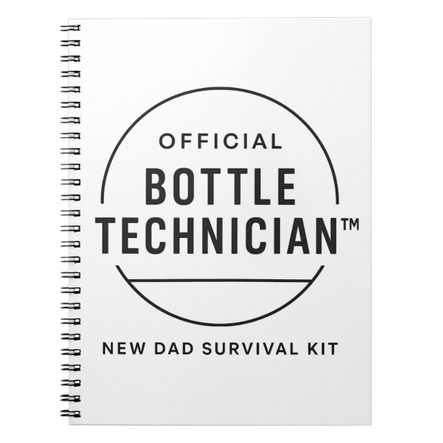 Cuaderno Kit de supervivencia para nuevos padres: técnico o (Frente)