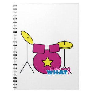 Cuaderno Kit de tambor - Rosa