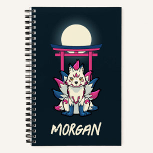 Cuaderno Kitsune de nueve colas - la Fox japonesa personali