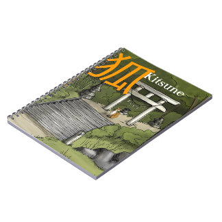 Cuaderno Kitsune - guarda japonés del Fox