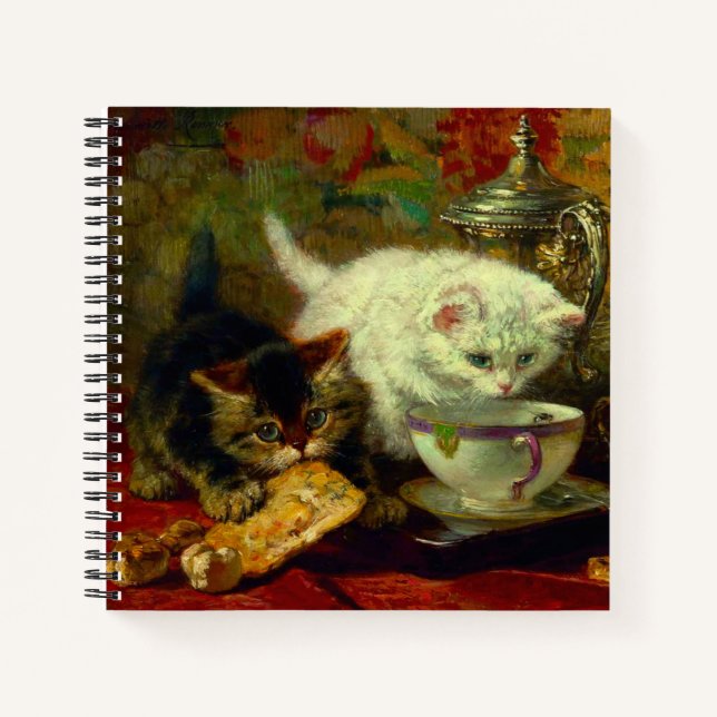 Cuaderno Kittens Tea Fiesta (Anverso)