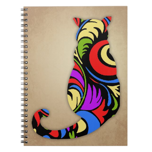 Cuaderno Kitty colorido (Frente)