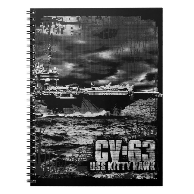 Cuaderno Kitty Hawk, portaaviones (Frente)