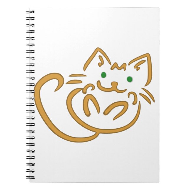 Cuaderno Kitty juguetón (Frente)