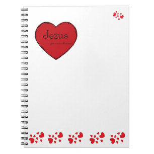 Cuaderno Klasyczny spiralny notatnik Jezus jest moim Panem!