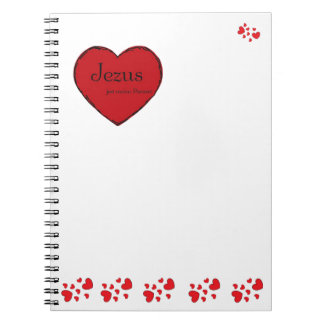 Cuaderno Klasyczny spiralny notatnik Jezus jest moim Panem!