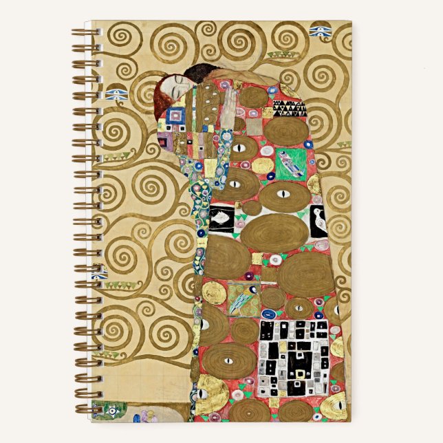 Cuaderno Klimt Fulfillment Art Nouveau Notebook (Anverso)