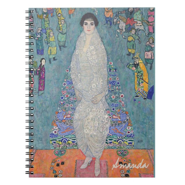Cuaderno Klimt – Retrato de Elisabeth Lederer – Personaliza (Frente)
