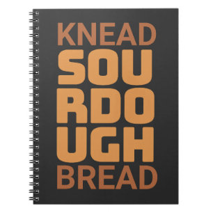 Cuaderno Knead Sourdough Bread Baker Bread