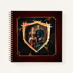Cuaderno Knight Coat of Arms Medieval Old Fashion