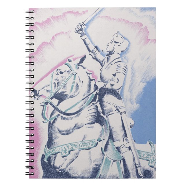 Cuaderno Knight medieval (Frente)