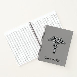 Cuaderno Knot Caduceus Celtic