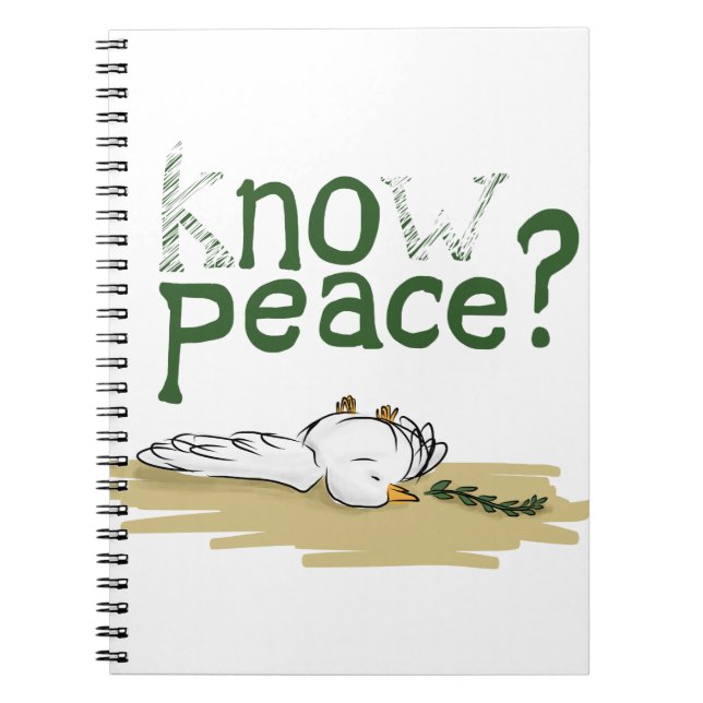 Cuaderno Know Peace Civil Rights Activist Journal (Frente)