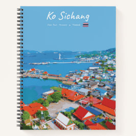 Cuaderno Ko Sichang, Tailandia - Vista en espiral del vibra