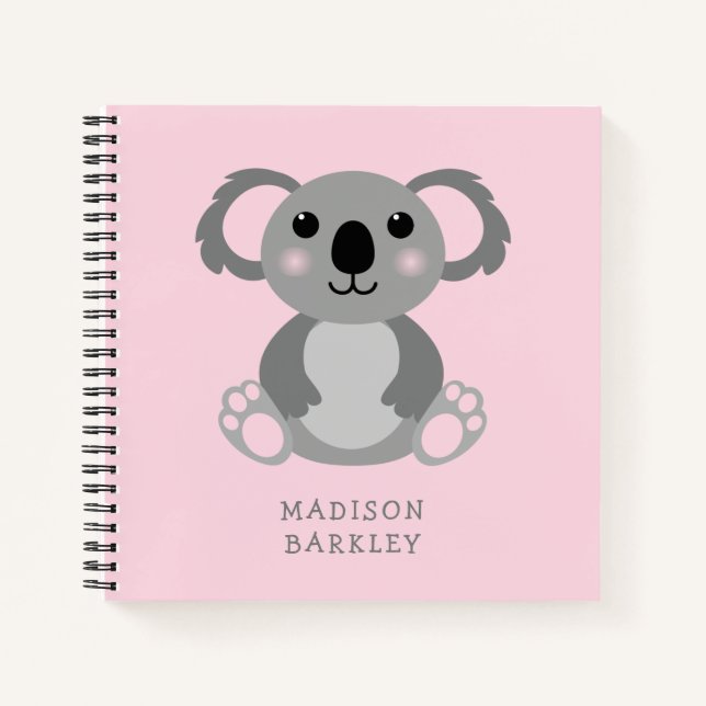 Cuaderno Koala Bear Kid's Cute (Anverso)