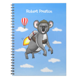 Cuaderno Koala Cohete
