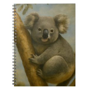 Cuaderno Koala en una luz tranquila
