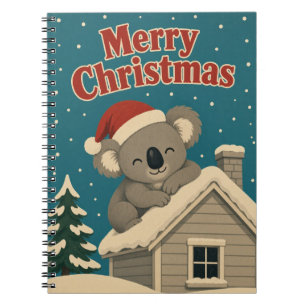 Cuaderno Koala Navidad Techo Animal Navidad