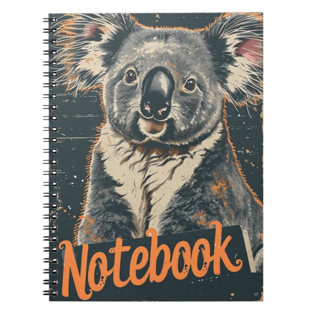 Cuaderno Koala Vintage (Frente)