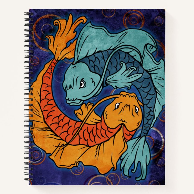 Cuaderno Koi Fish (Anverso)