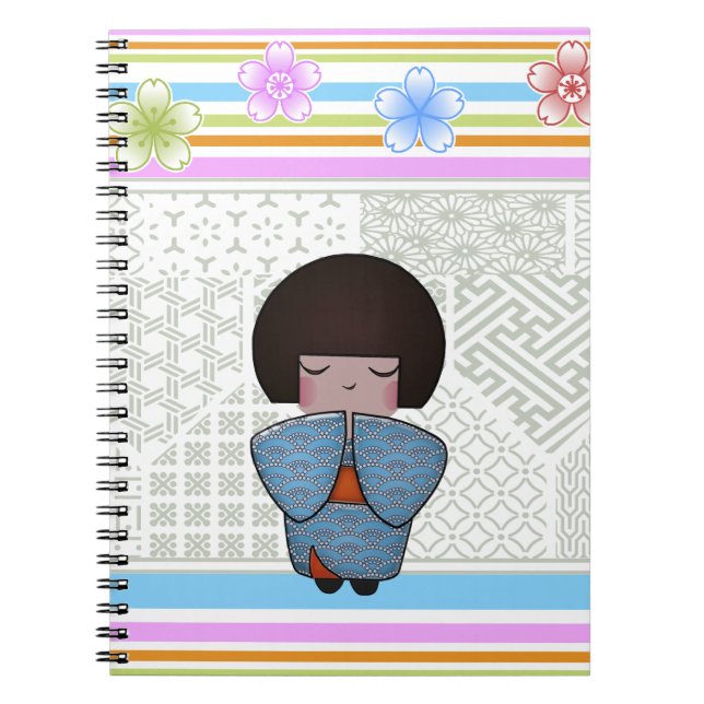 Cuaderno kokeshi seigai (Frente)