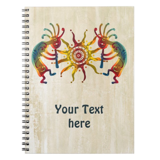Cuaderno KOKOPELLI DUO SUN + tus ideas (Frente)