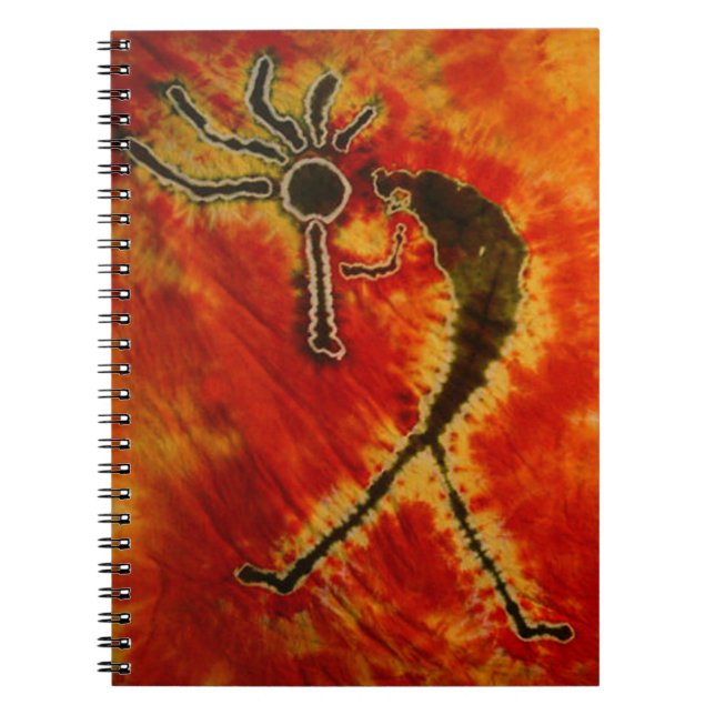 Cuaderno Kokopelli Tie Dye (Frente)