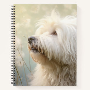 Cuaderno Komondor Dog Mascota Animal Tranquilidad