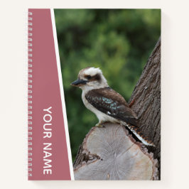 Cuaderno Kookaburra Australia Laughing Bird, Rosa Gold