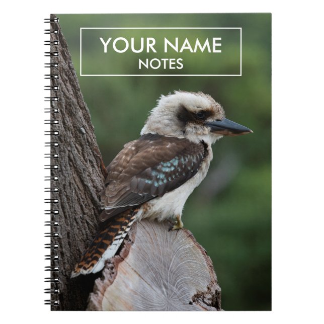 Cuaderno Kookaburra personalizado (Frente)
