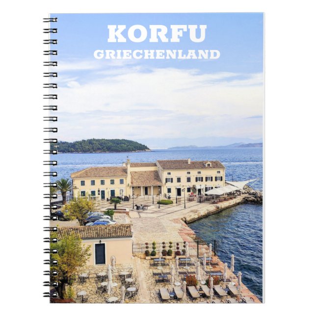 Cuaderno Korfu Griechenland (Frente)