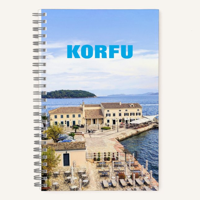 Cuaderno Korfu Griechenland (Anverso)