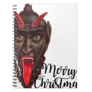 Cuaderno krampus merry christmas