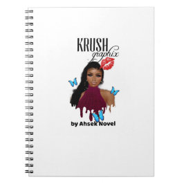 Cuaderno Krush Graphix, por Ahsek Novel Notebook 1