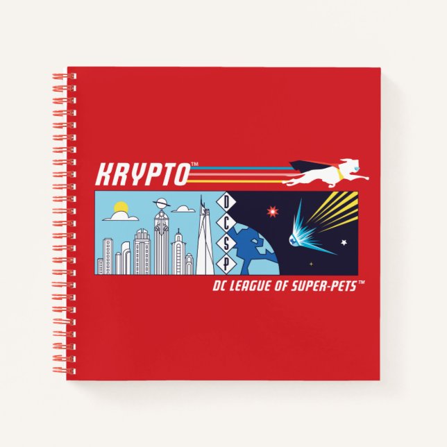 Cuaderno Krypto Outer Space to Metropolis (Anverso)