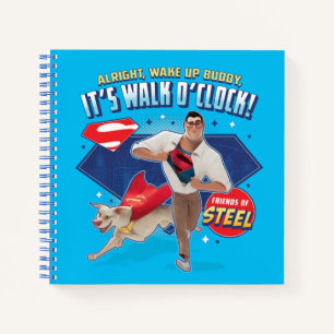 Cuaderno Krypto y Superman - ¡Es Walk O'Clock!
