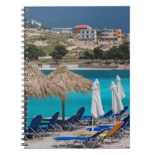 Cuaderno Ksamil, playa frente al mar