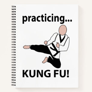 Cuaderno Kung Fu Practicando Kung Fu