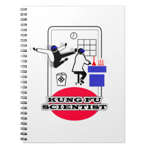 Cuaderno Kung Fu Scientist