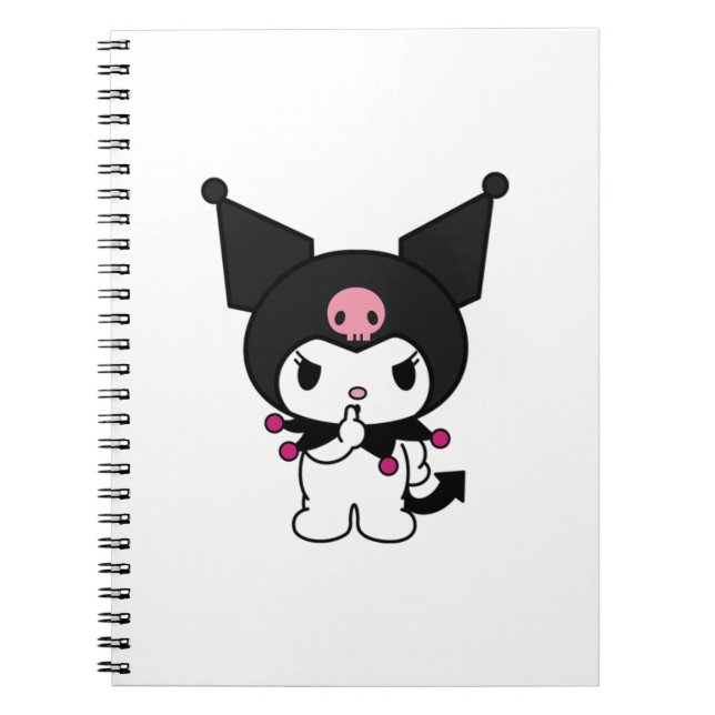 Cuaderno Kuromi Notebook (Frente)