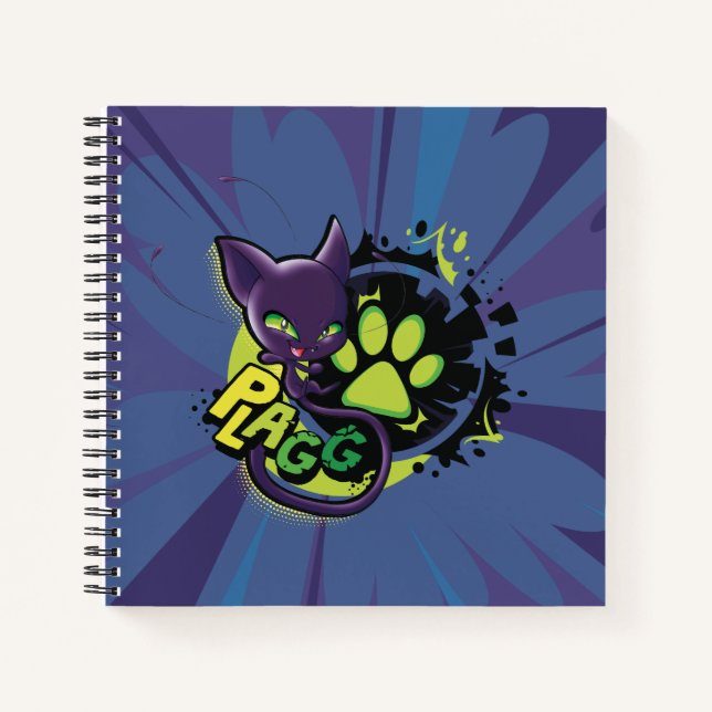 Cuaderno Kwami Plagg milagroso (Anverso)