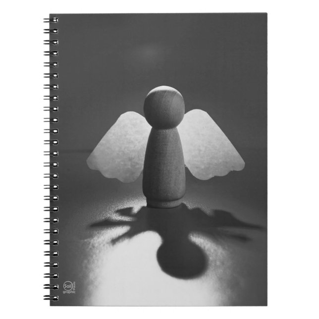 Cuaderno Kwetsbaarheid en breekbaarheid symbolic in Engel. (Frente)