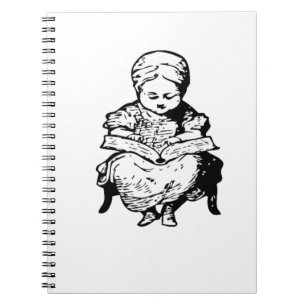 Cuaderno La abuela te leyó un Ilustracion Personalizado de 