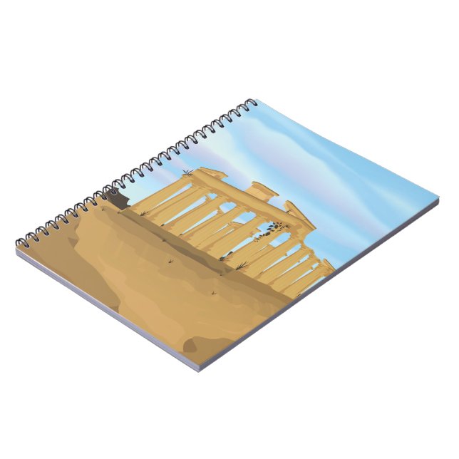 Cuaderno La Acrópolis del personalizado de Atenas (Lado Izquierdo)